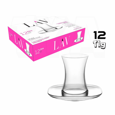 LAV Teegläser Set ZEN 12-tlg 155cc