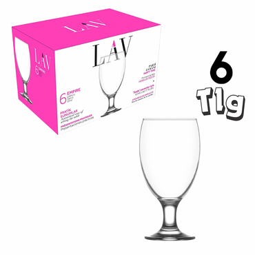 LAV EMP541F Trinkgläser 6er 590cc