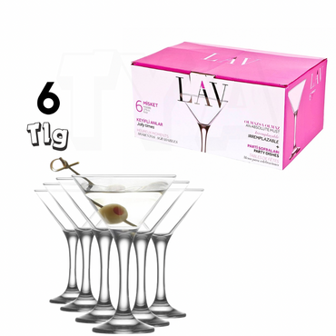 LAV Martini 6er Gläser MIS586