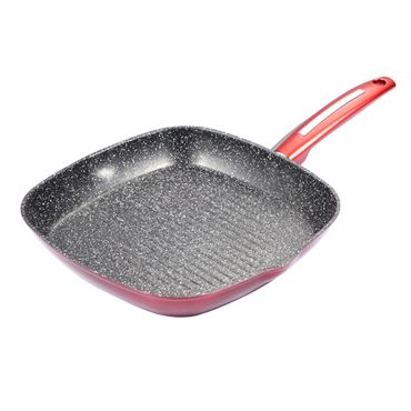 Schäfer Grillpfanne Metallic-Rote 28x28cm 12237