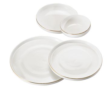 Schäfer Essen Service 24-teilig Gold Apollon 