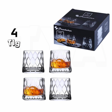 LEAFY Longdrink Glas 4er Set 300cc 420194
