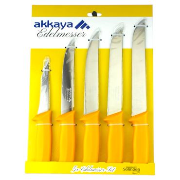 Metzgermesser-Set 5 tlg. rostfrei Edelstahl