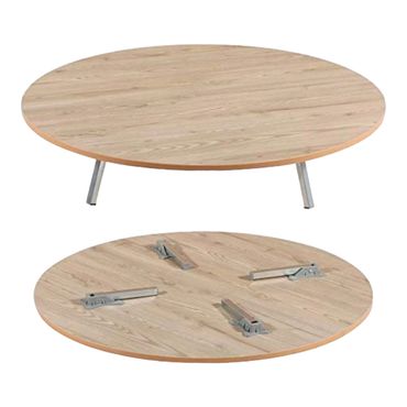 Holzbodentisch Sofra Klapptisch mit Metallfüße 60cm