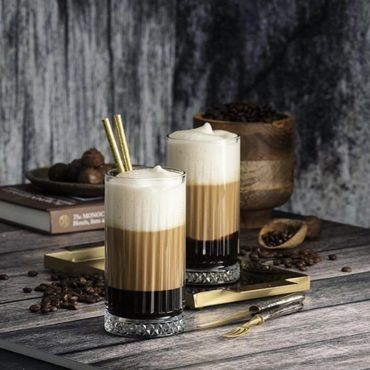 ELYSIA Longdrinkglas Golden Touch Gläser Glas 4er 450 ml