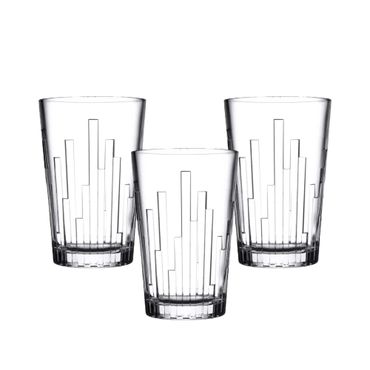 Pasabahce Scala Longdrinkglas, 330 ml, 3er Set