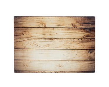 Michelino Glas-Schneidbrett 40x30cm Holz Optik