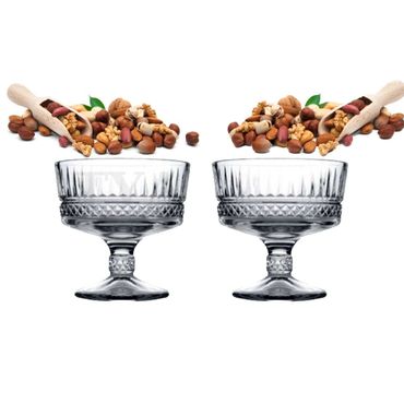 Pasabahce Elysia 2er Eisbecher Schüssel 51749