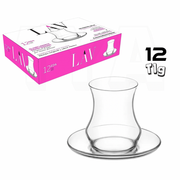 EDA Teegläser Set 12tlg