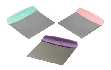 Küchenschaber Teigschaber Rechteckig Mehrzweck-Edelstahl 