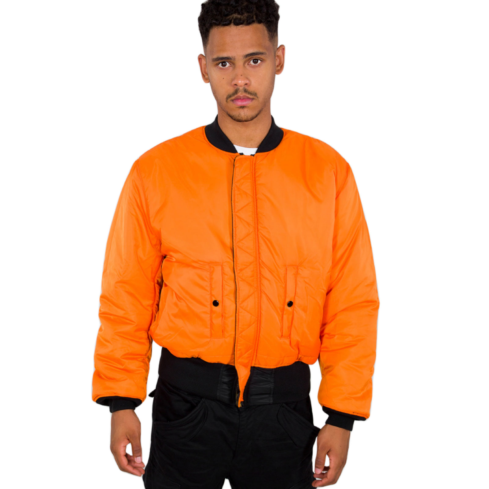 Alpha Industries Herren Jacke Bomber Fliegerjacke Wendejacke MA1