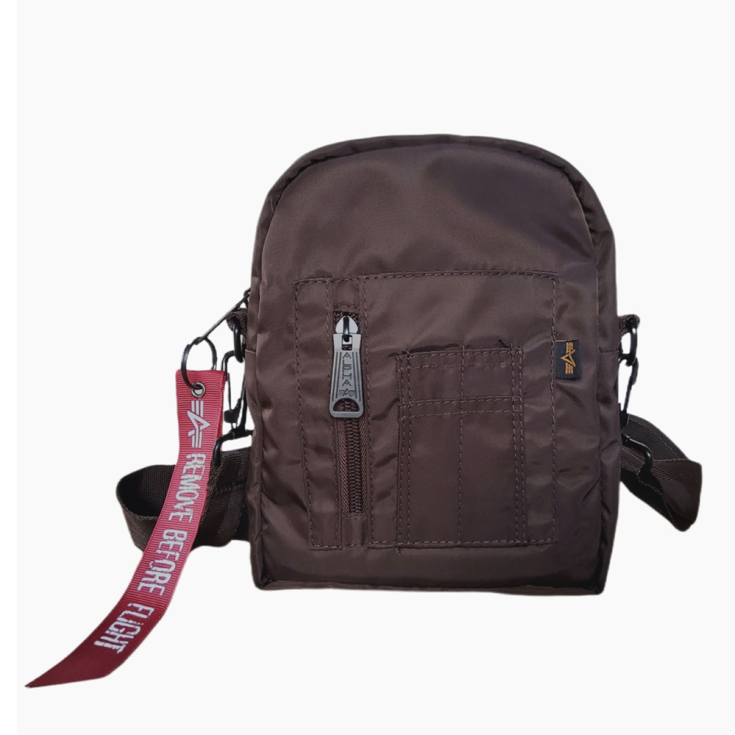 Alpha Industries Mens Crew Carry Bag Shoulder Belt Flight Nylon