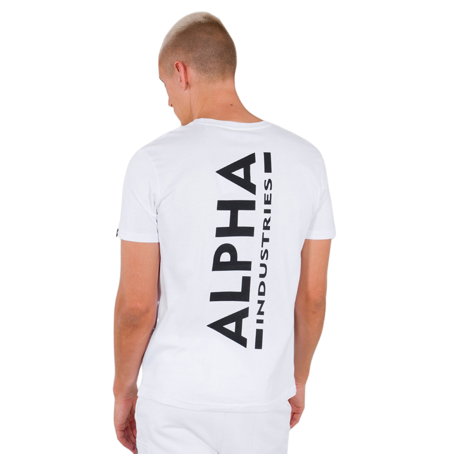 送料込★ALPHA INDUSTRIES★Tシャツ Backprint Reflective Backprint Reflective Print T-Shirt | Alpha Industries