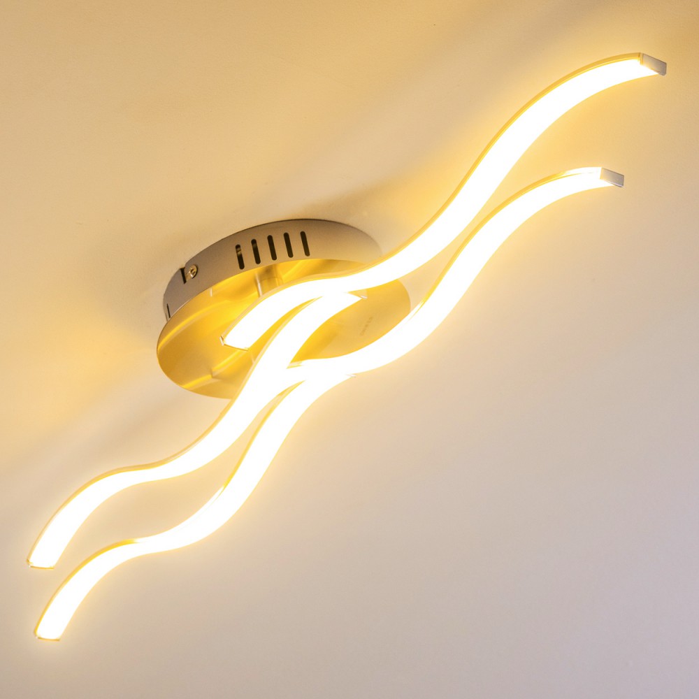 Design LED Deckenleuchte Flur Küchen Leuchten Deckenlampe Zimmer Lampe