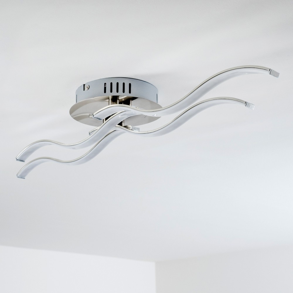 Design LED Deckenleuchte Flur Küchen Leuchten Deckenlampe Zimmer Lampe