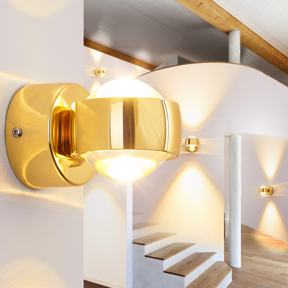 Design Wandleuchte LED Schlaf Wohn Zimmer Lampen Flur Wand Leuchten