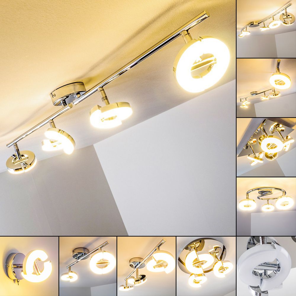 Led Spot Design Flur Deckenleuchte Strahler Zimmer Kuchen Deckenlampe Kippbar