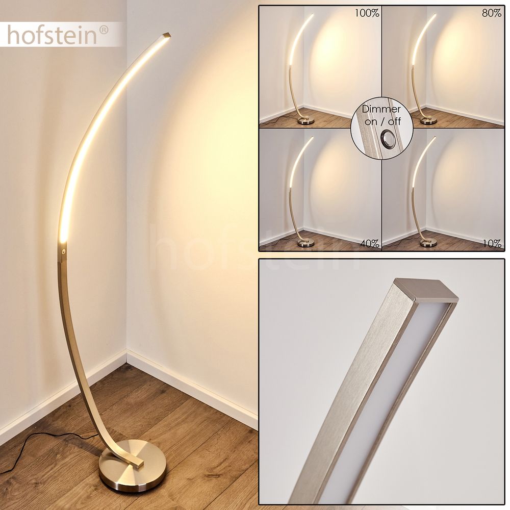 LED edle Wohn Schlaf Raum Beleuchtung Boden Stand Lampe Steh Leuchte Touchdimmer