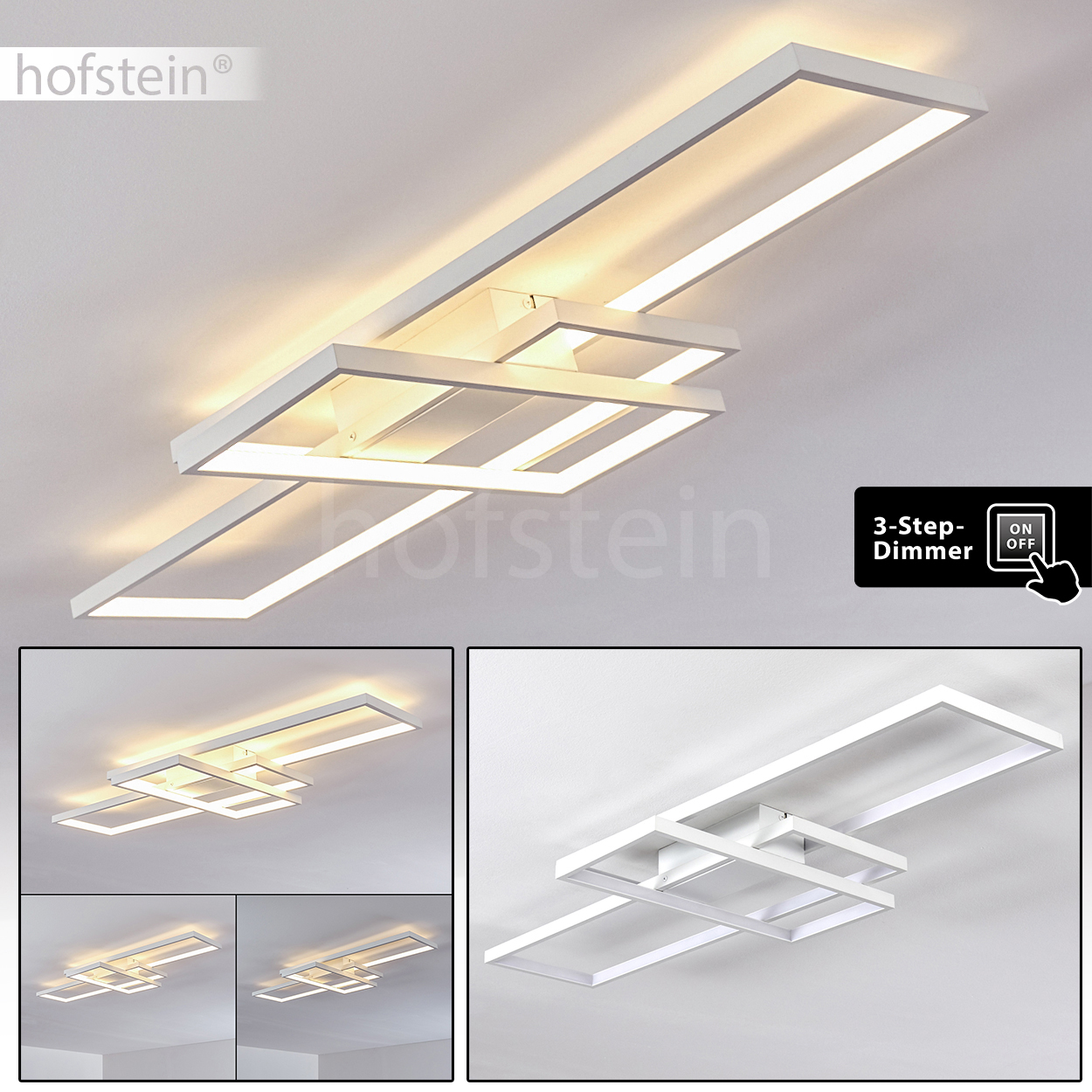 Decken Lampen LED Flur Dielen Beleuchtung edle Wohn Schlaf Raum Leuchten dimmbar