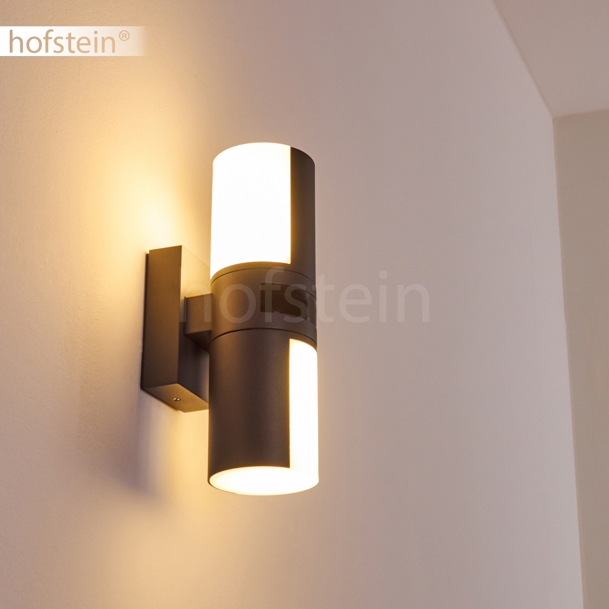 Outdoor Außen Wand Strahler Lampe IP44 Sensor Terrasse Balkon Karton beschädigt
