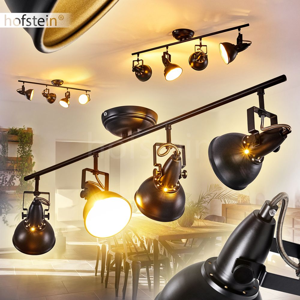 Wohn Schlaf Zimmer Lampe Vintage Decken Wand Leuchte Flur Strahler