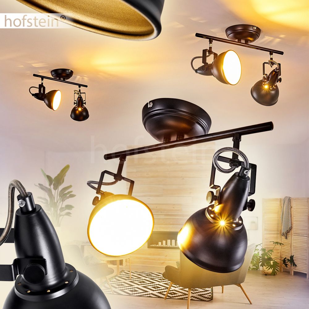 Wohn Schlaf Zimmer Lampe Vintage Decken Wand Leuchte Flur Strahler