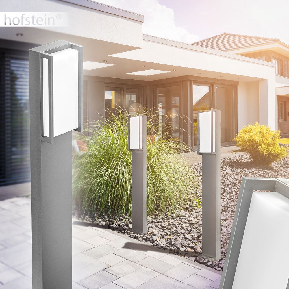 Poller Wege Leuchte LED Außen Wand Lampe Garten Terrassen Haus Tür