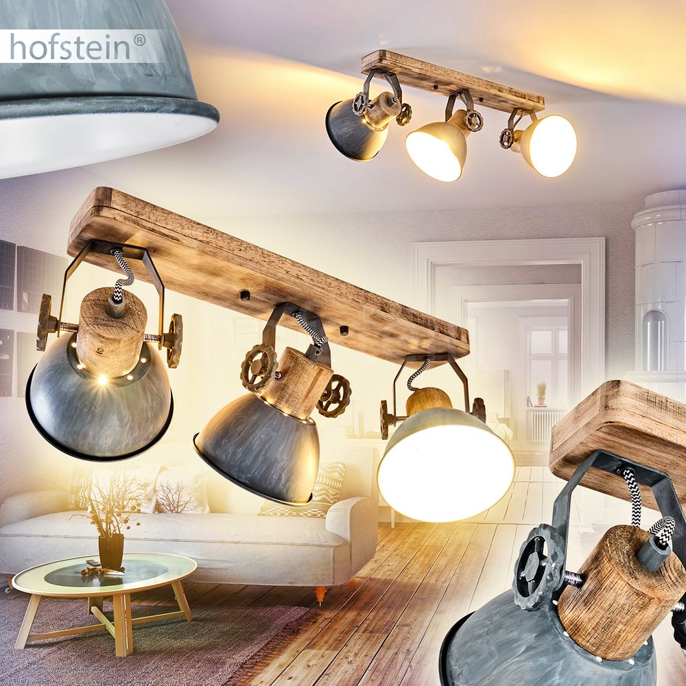 Vintage Decken Lampe Flur Dielen Leuchte 6-flammig Wohn Schlaf Raum Beleuchtung