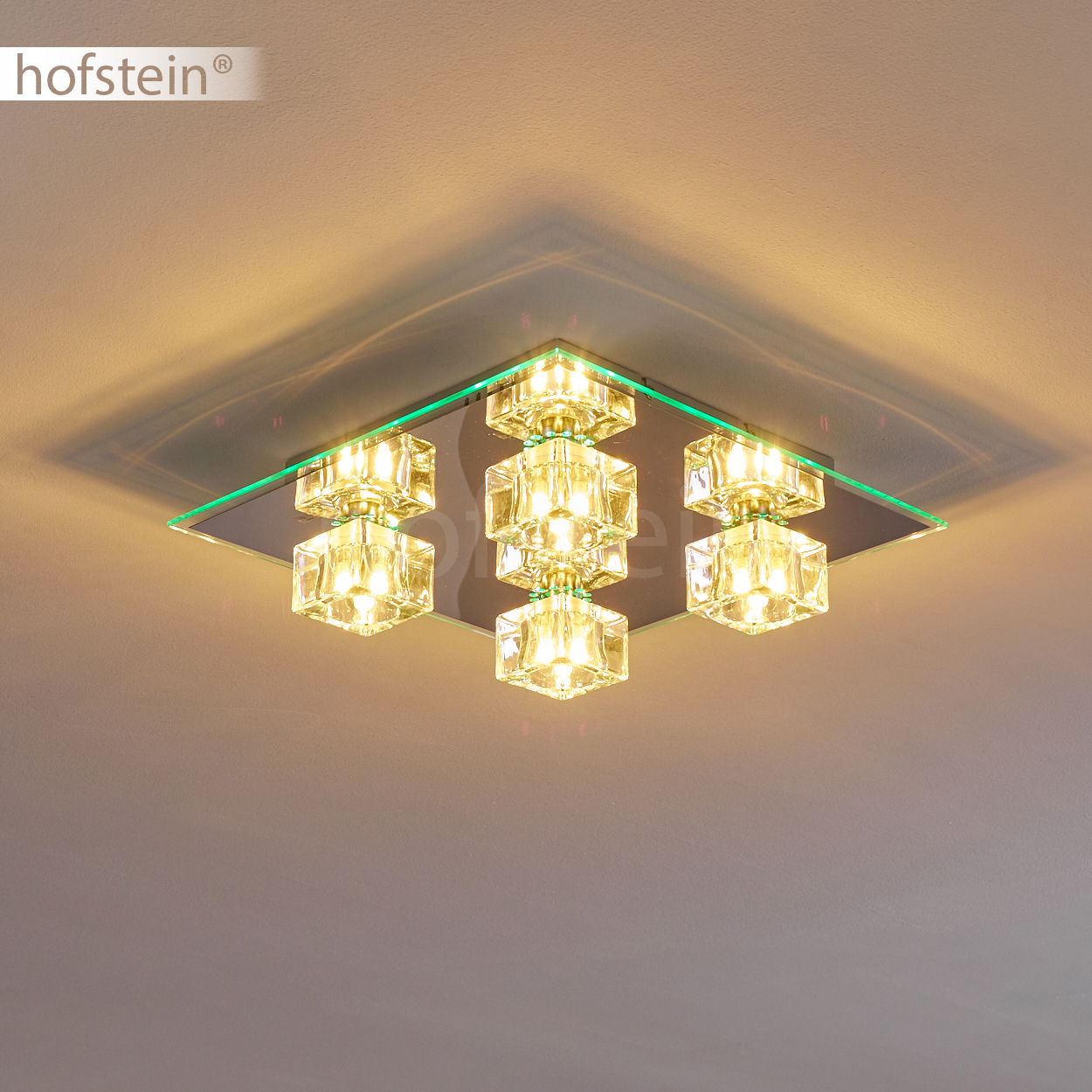 Farbwechsler Decken Leuchten LED Wohn Schlaf Zimmer Flur Lampen Fernbedienung