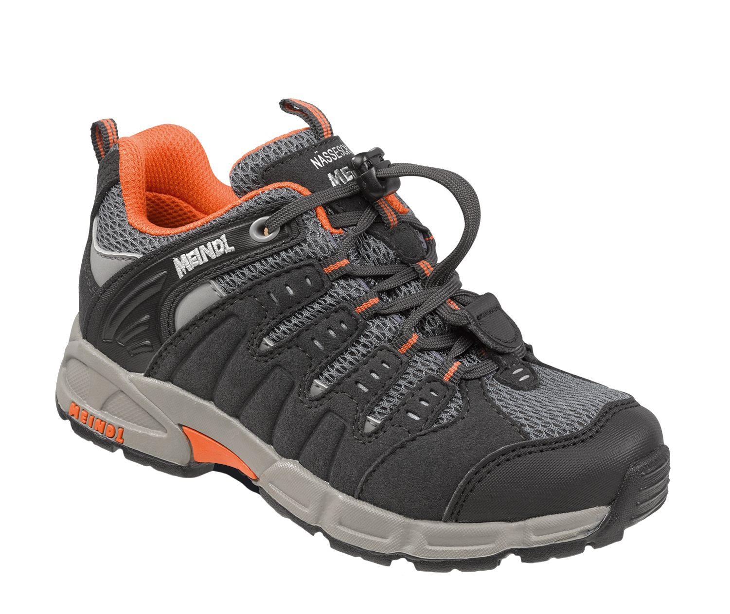 MEINDL Kinder Trekkingschuh SNAP JUNIOR 2046 59 graphite orange MEINDL Kinder Trekkingschuh SNAP JUNIOR 2046 59 graphite orange