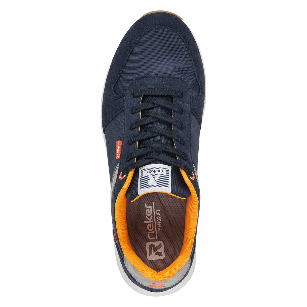 Rieker Herren R-Evolution Sneaker 07002-14 blau/kombi Schuhe