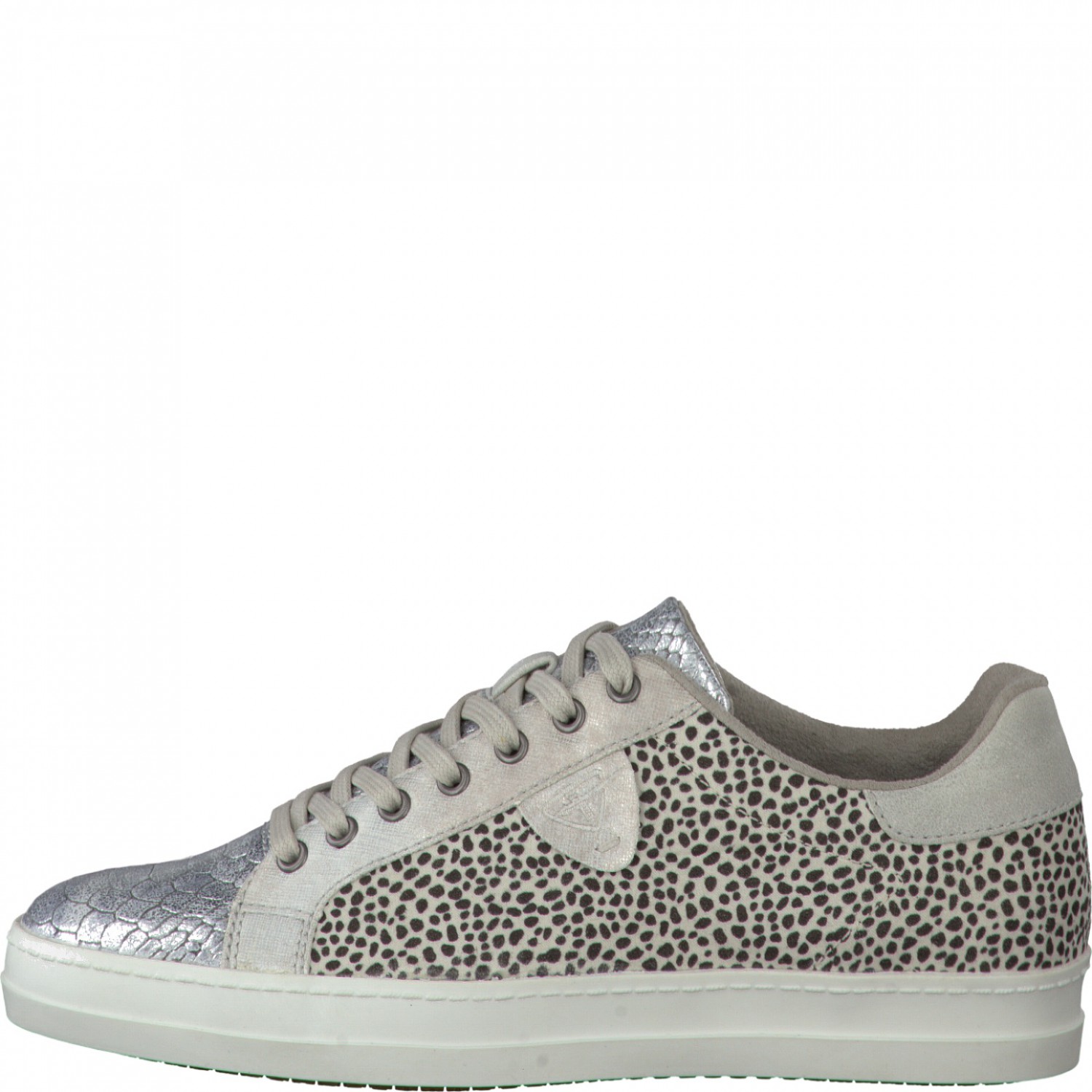 Sneaker 1 26 23656 Silber Tamaris Damen 026 Dost Kombi Blk g1Bv5Snx