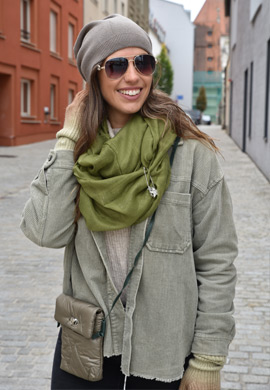 Stepp Umhängetasche Rauten Look