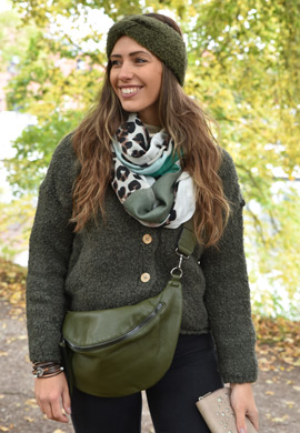 Halbmond Crossbody Bag Uni Look