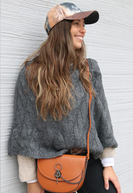 Baseballcap mit Batik Muster Look