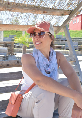 Ponytail Baseball Cap Used Look mit Mesh Einsatz Look