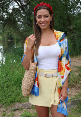 Schal mit Aquarell Blumen Muster Look