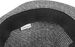 styleBREAKER klassischer Trilby Hut in Melange Optik mit Krempe, Papierhut, Strohhut, Unisex 04025018