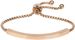 styleBREAKER Edelstahl Slider Armband mit Schmuckelement, Ankerkette, Schiebeverschluss, Schmuck, Damen 05040082