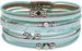 styleBREAKER Armband mit Ornament Muster, Schmuck Perlen und Bändern, Magnetverschluss, Armschmuck, Damen 05040098