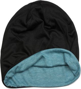 styleBREAKER Beanie Wendemütze in Unifarben, Slouch Mütze, leicht und weich, Longbeanie, Unisex 04024115