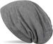 styleBREAKER Damen Beanie Mütze mit All Over Glitzer in Unifarben, Glitzermütze, Leichte Stoffmütze Einfarbig 04024117