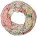 styleBREAKER Loop Schlauchschal mit Blumen Alloverprint Mustermix, Crash and Crinkle, Paisley, Punkte, Blüten, Rosen 01014008