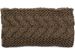 styleBREAKER Damen Stirnband Grobstrick mit Zopfmuster, gestrickt, Haarband, Headband 04026005