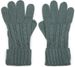 styleBREAKER Damen Handschuhe mit Zopfmuster und doppeltem Bund, warme Strickhandschuhe, Fingerhandschuhe 09010009