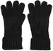 styleBREAKER Damen Handschuhe mit Zopfmuster und doppeltem Bund, warme Strickhandschuhe, Fingerhandschuhe 09010009