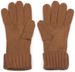 styleBREAKER Damen Handschuhe mit Zopfmuster und doppeltem Bund, warme Strickhandschuhe, Fingerhandschuhe 09010009