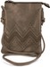 styleBREAKER Mini Bag Umhängetasche mit Zick-Zack Cutout und Nieten, Schultertasche, Handtasche, Tasche, Damen 02012211