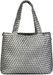 styleBREAKER XXL Wendetasche in Flecht-Optik, Shopper Tasche, 2 Taschen, Handtaschen Set, Bag in Bag, Schultertasche, Damen 02012163