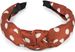 styleBREAKER Damen Haarreif mit Punkte Muster und Knoten im Retro Style, Rockabilly, Vintage Look, Haarband, Headband 04026015